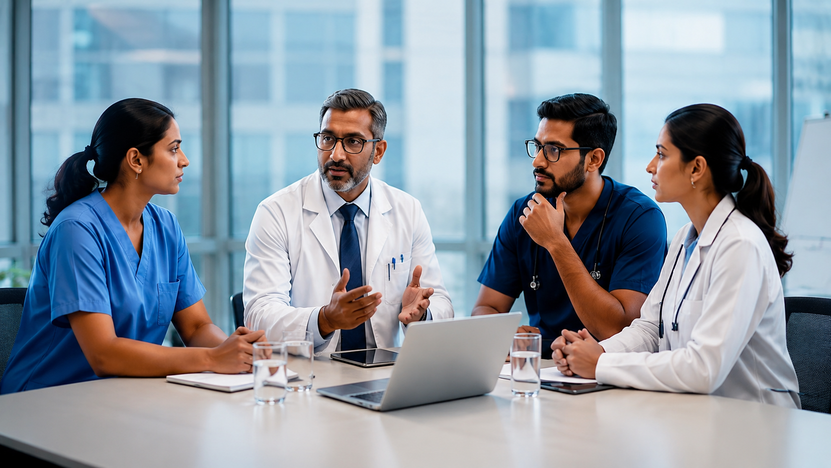 MedLynk Clinical Advisory Council members in discussion
